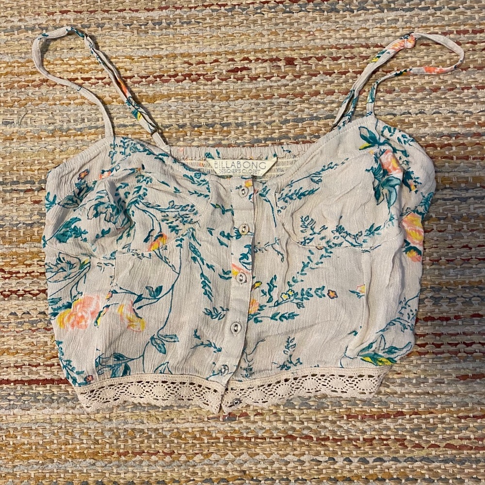 Billabong crop top tank